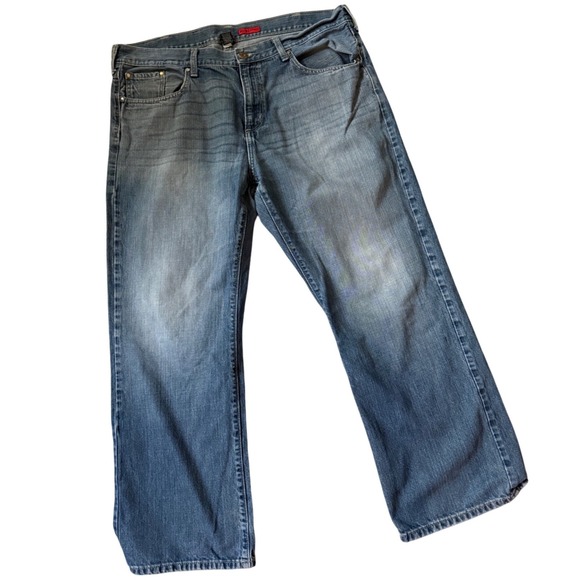 Apt. 9 Other - Apt 9 Mens Straight Fit Jeans 40x30 Medium Wash Blue Denim 100% Cotton